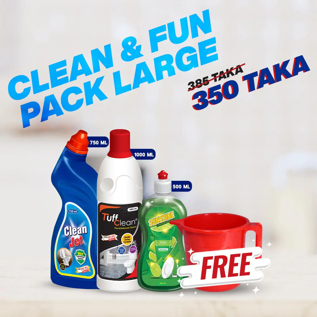 Clean & Fun Pack Large | ক্লিন এন্ড ফান প্যাক লার্জ