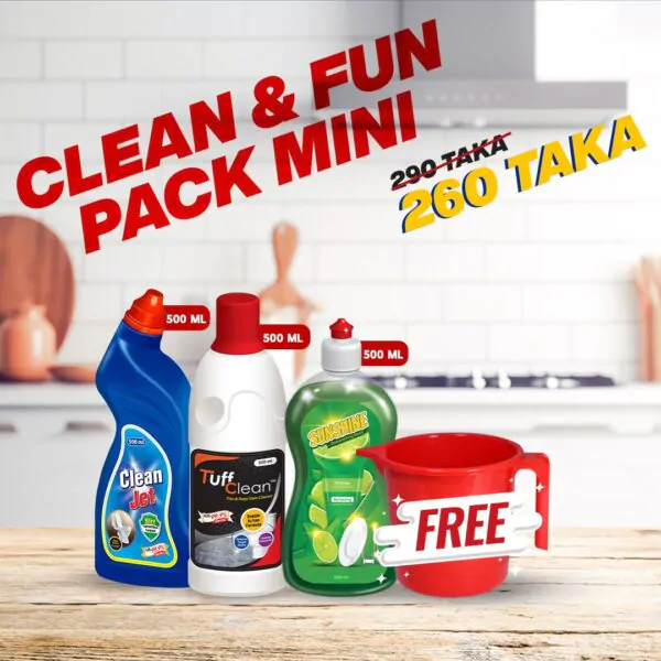 Clean & Fun Pack Mini | ক্লিন এন্ড ফান প্যাক মিনি