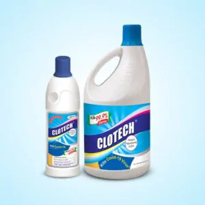 Bottle of Clotech Liquid Bleach